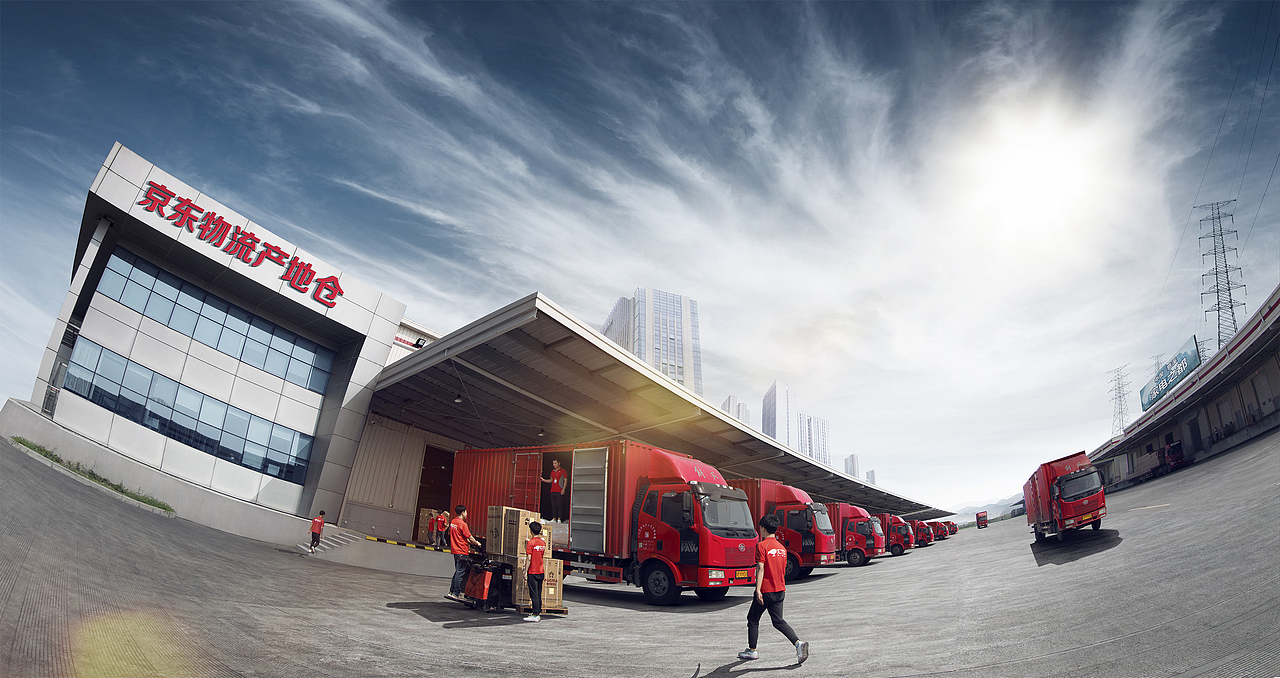 京东物流平面宣传