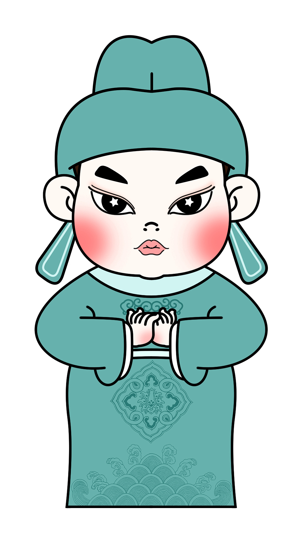 唐朝盲盒形象设计