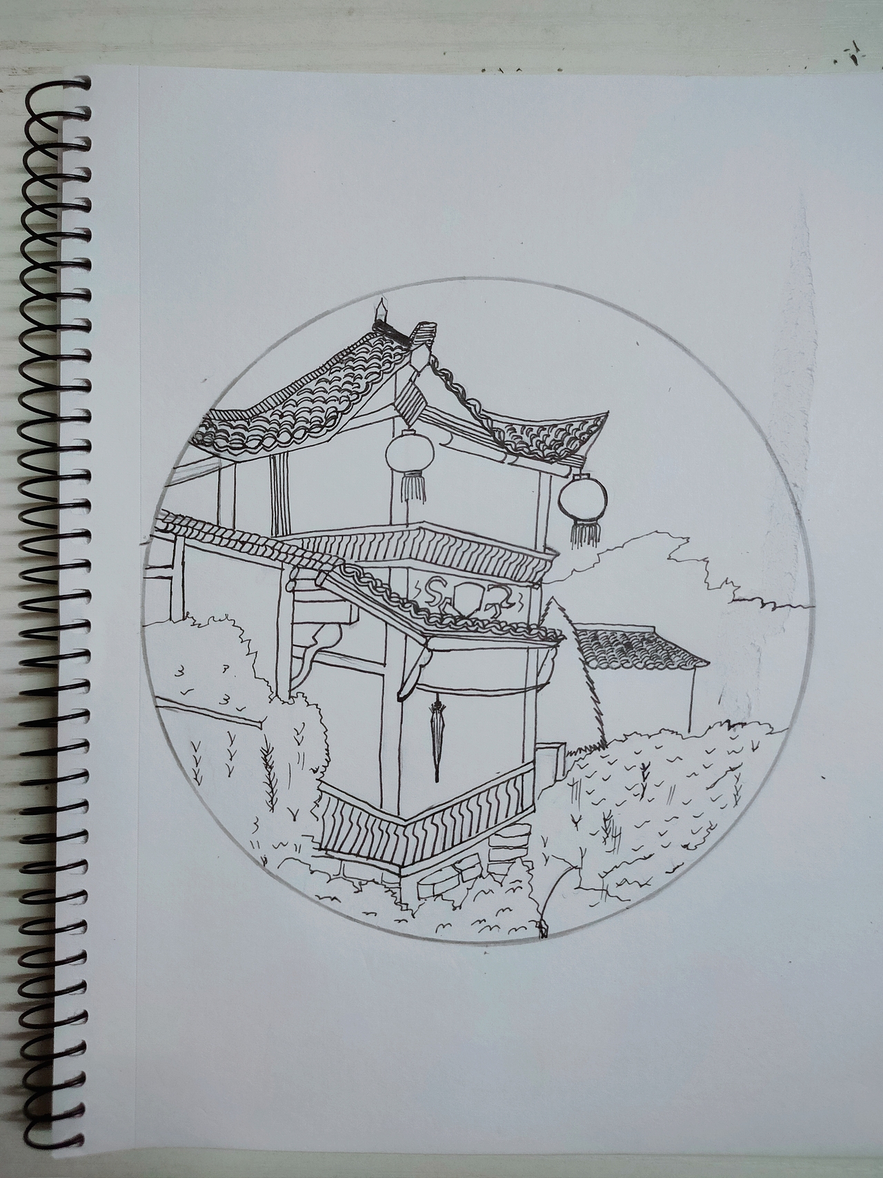 风景园林素描课（图ZMjAxMDA5NzI0） - 景观设计 - 站酷设计师总得有人去擦星星原创素材 - 站酷ZCOOL