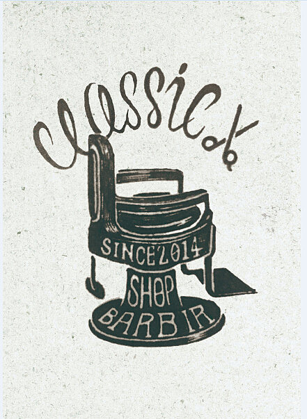 Classic Barbir shop. 