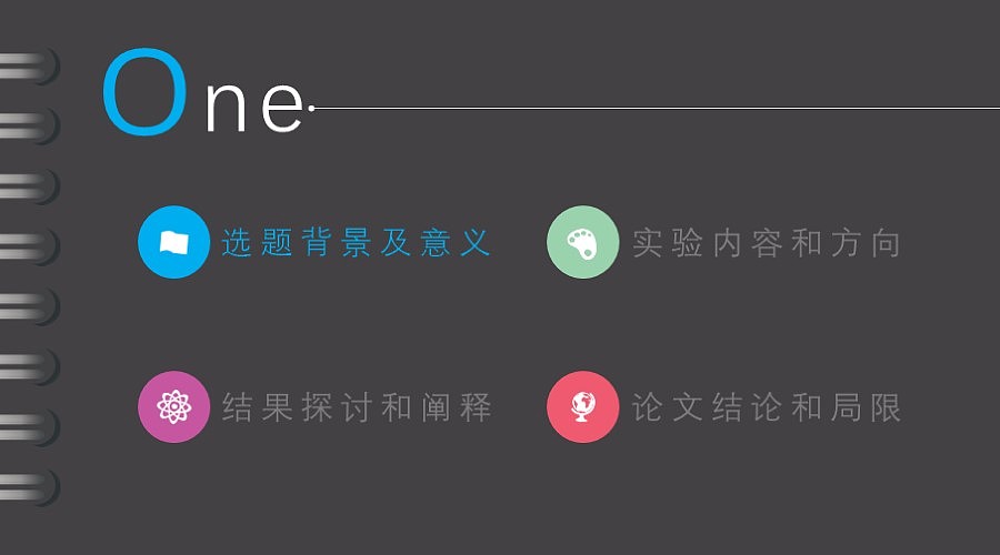 活页彩色毕业答辩开题报告职场汇报