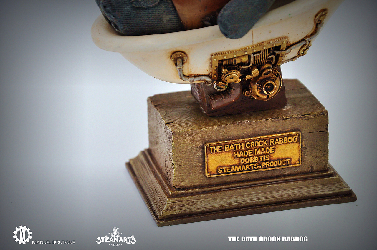 蒸汽工厂新品浴缸兔宝宝-原色