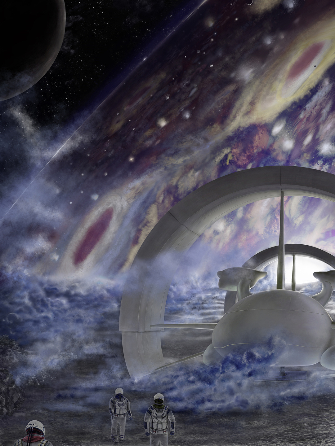 《三体》插画过程分享