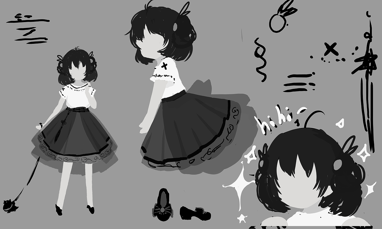 国风小女孩