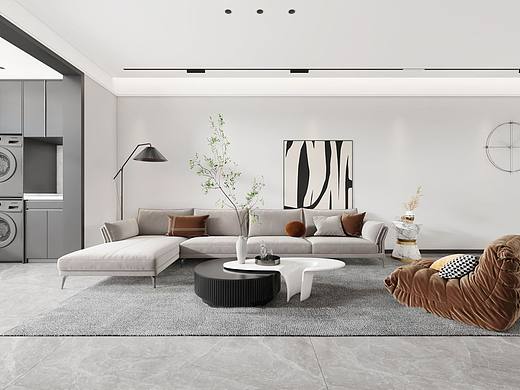 济宁太白国风128平装修效果图