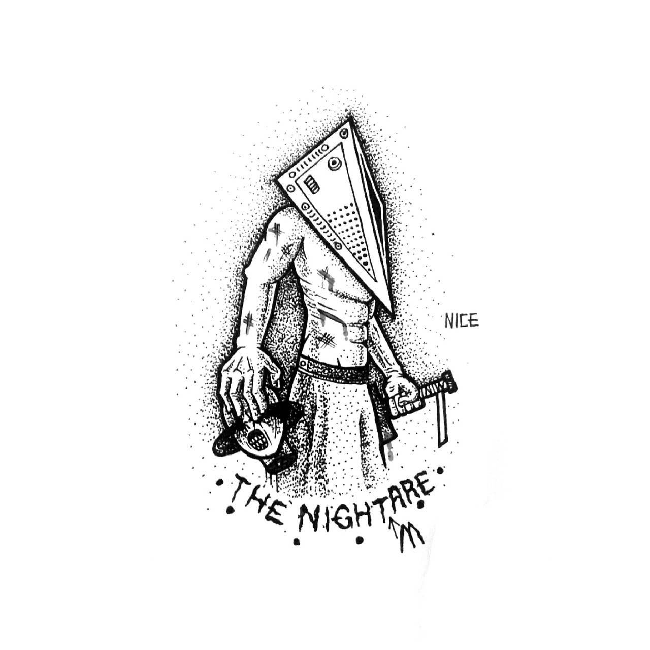 【NiceTattoo】SILENT HILL(寂静岭)系列手稿①（图ZNzU4MzU2MDA=） - 新锐潮流插画 - 站酷设计师NiceTattoo原创素材 - 站酷ZCOOL