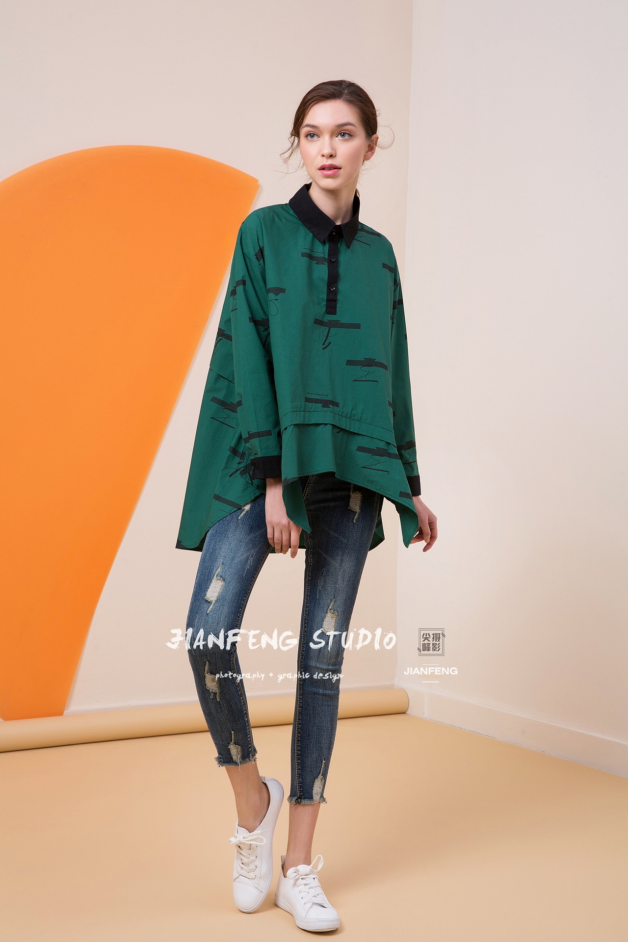 尖峰摄影女装电商拍摄