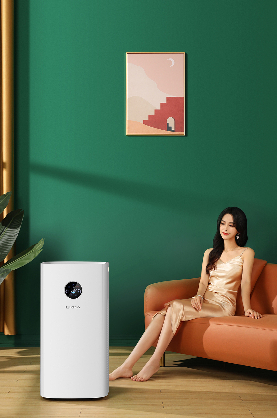 空气净化器拍摄