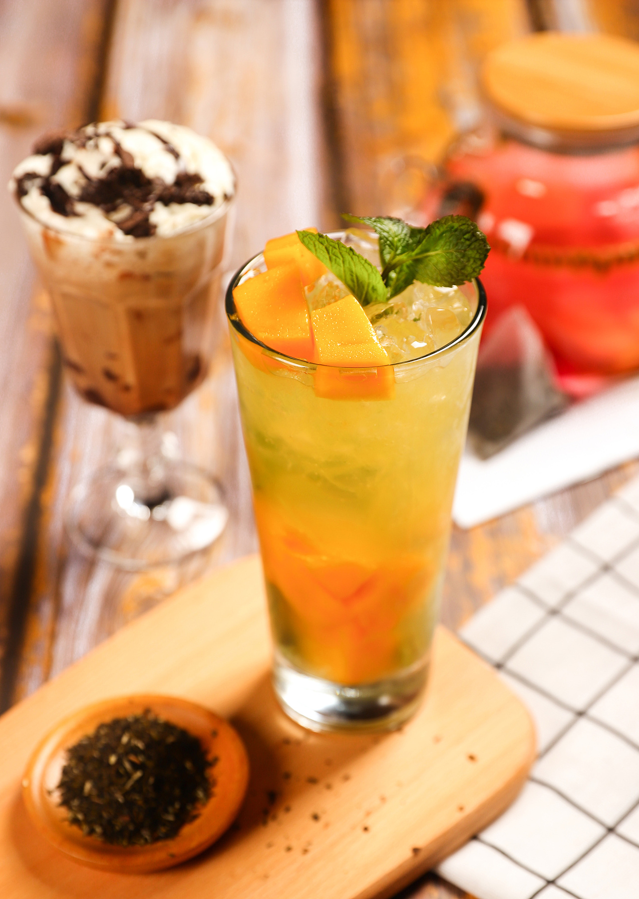 酒 软饮 茶 果茶 咖啡 布景拍摄