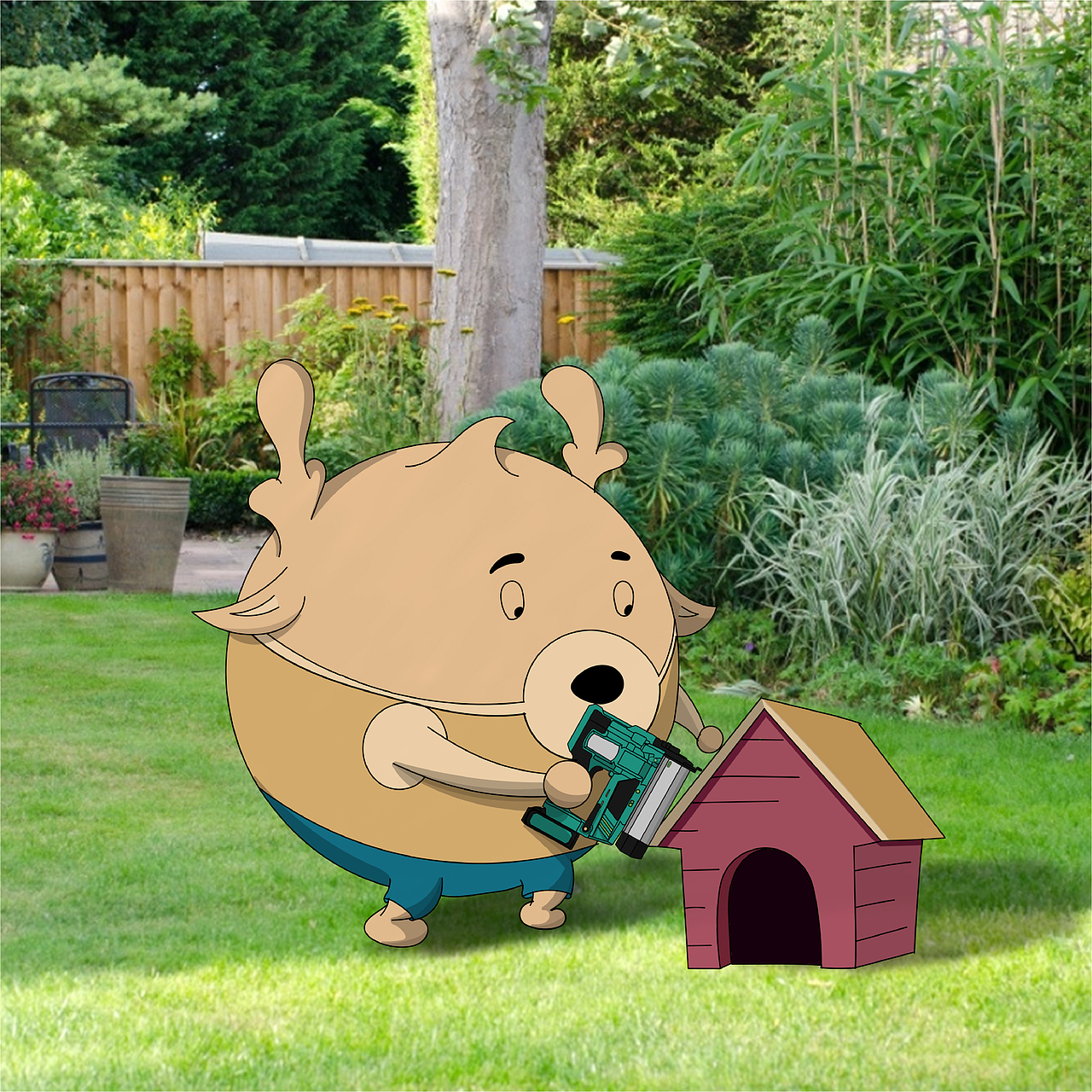 enegitech 吉祥物宣传插画设计