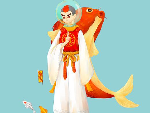 锦鲤（个人主页-ZMjg4NjkyNTI=） - 创作习作 - 站酷设计师来碗鱼丸原创素材 - 站酷ZCOOL
