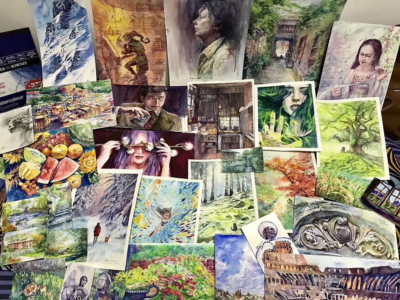聚沙成塔 2018作品整理（图ZMTIyNTM0MjQ0） - 艺术插画 - 站酷设计师方团团原创素材 - 站酷ZCOOL