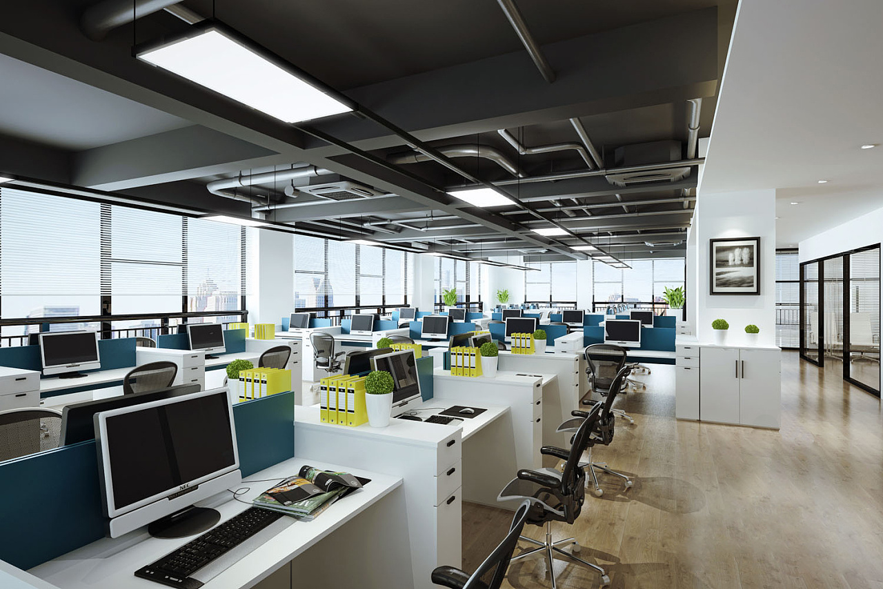 办公区效果案例