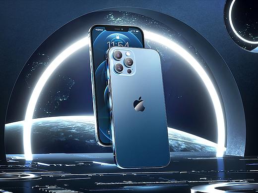 唱起iphone 12的挽歌(产品摄影·精修·3D场景)