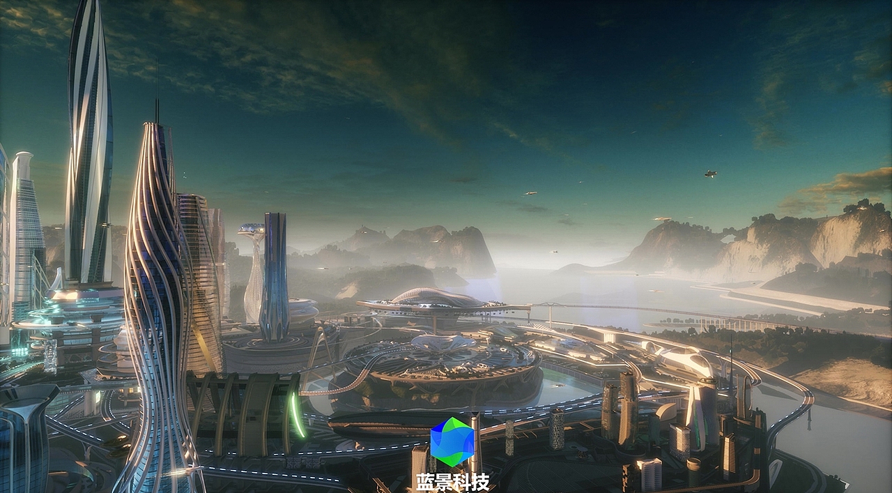 未来城市 元宇宙 数字孪生 数字城市 智慧城市