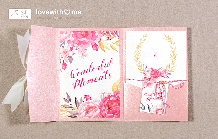 婚礼请柬 - 喜上眉梢 / 砰然花开（图ZNDcwNjY4NDg=） - 产品摄影 - 站酷设计师叶徐波_Leo原创素材 - 站酷ZCOOL