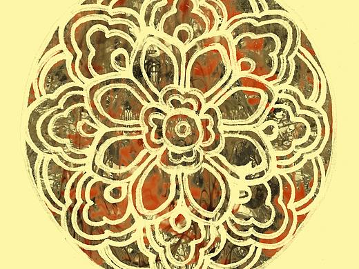 新媒体水墨之敦煌藻井专辑一