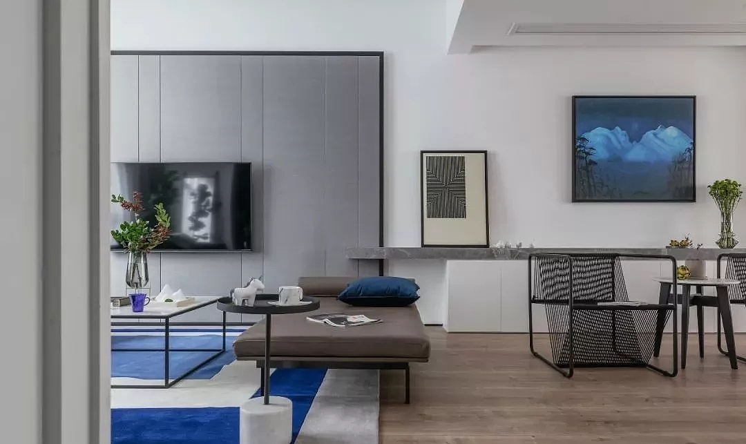 普罗旺世理想国200平复式别墅北欧风格装修案例欣赏---走廊