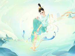 古风宋朝小仙女IP形象