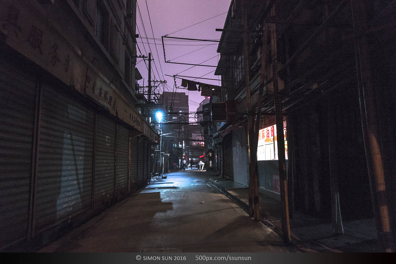 上海之夜微光城市之八