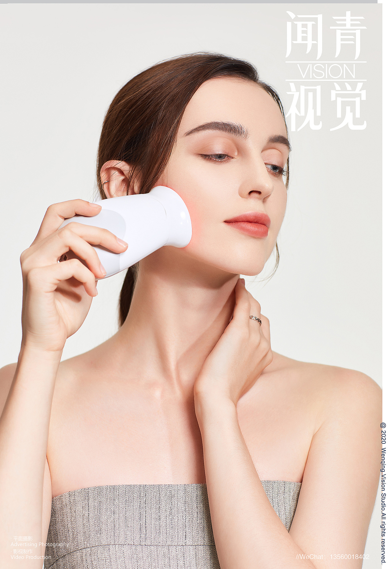 NUFACE美容仪平面拍摄（图ZMjQxODk3MTcy） - 人像摄影 - 站酷设计师闻青摄影金原创素材 - 站酷ZCOOL