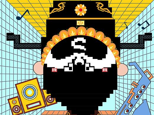 “潮见京剧”文创设计