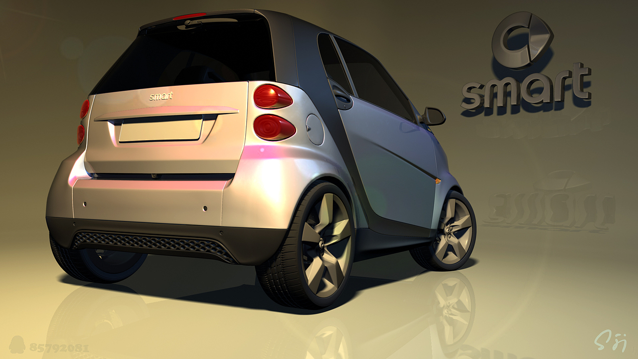 mercedes-benz smart fortwo（图ZODI2NTUxNg==） - 机械/交通 - 站酷设计师_海绵身上好多洞原创素材 - 站酷ZCOOL