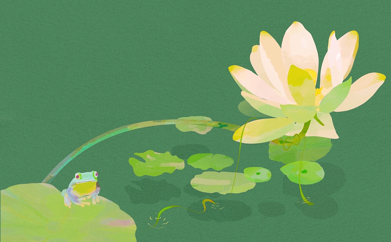 夏（圖ZMjYyMDU3Mzk2） - 商業(yè)插畫 - 站酷設(shè)計(jì)師阿代的呆原創(chuàng)素材 - 站酷ZCOOL