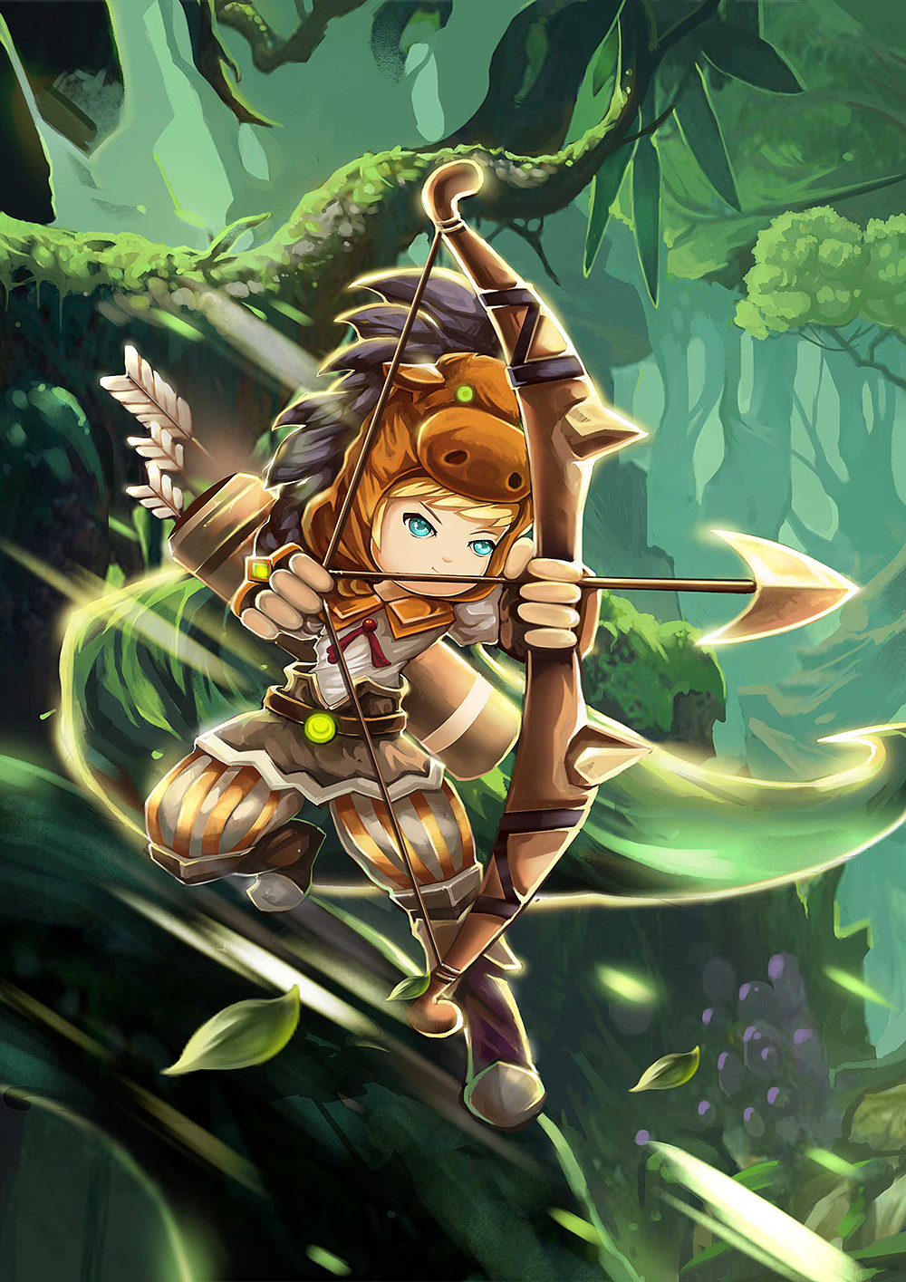 q版角色原画设计