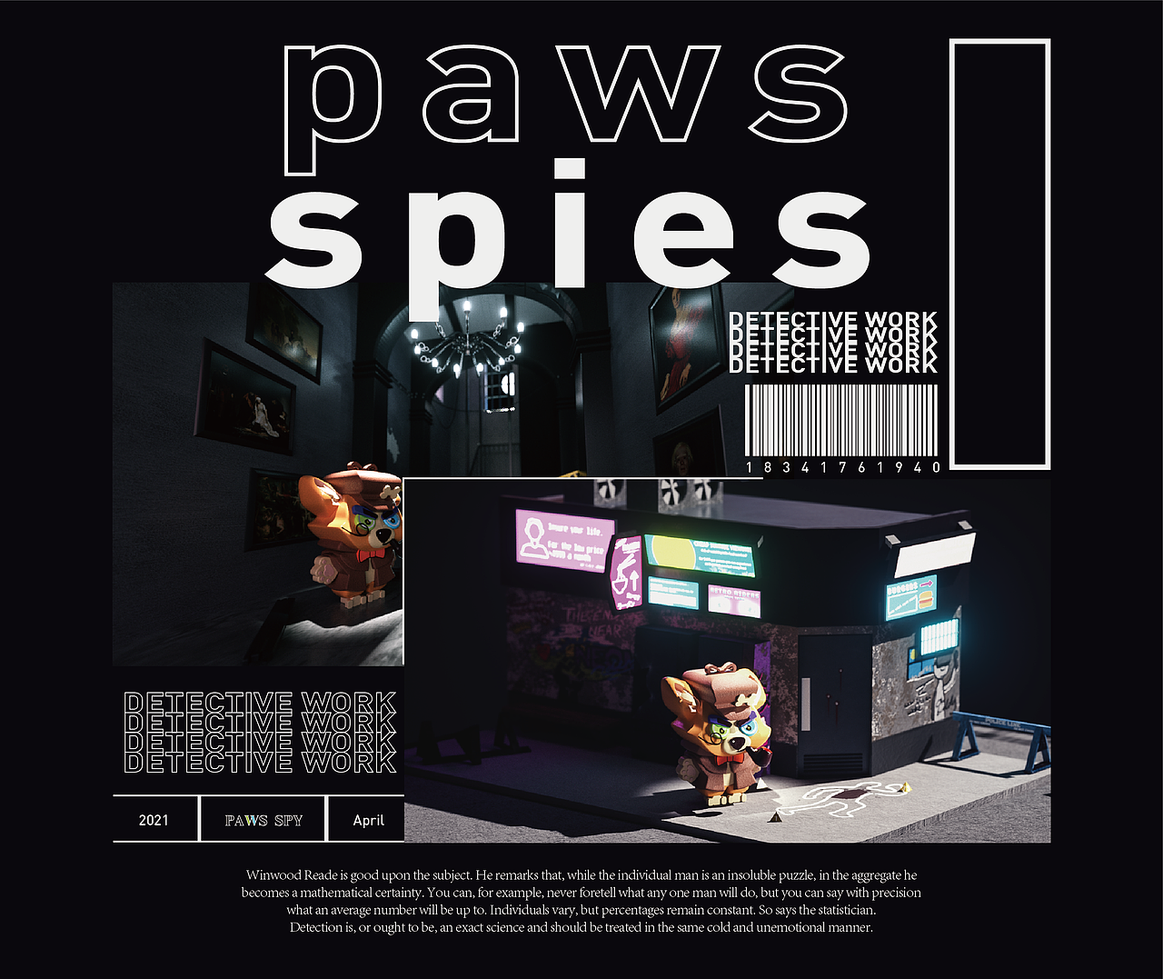 PAWS SPY品牌视觉系统设计