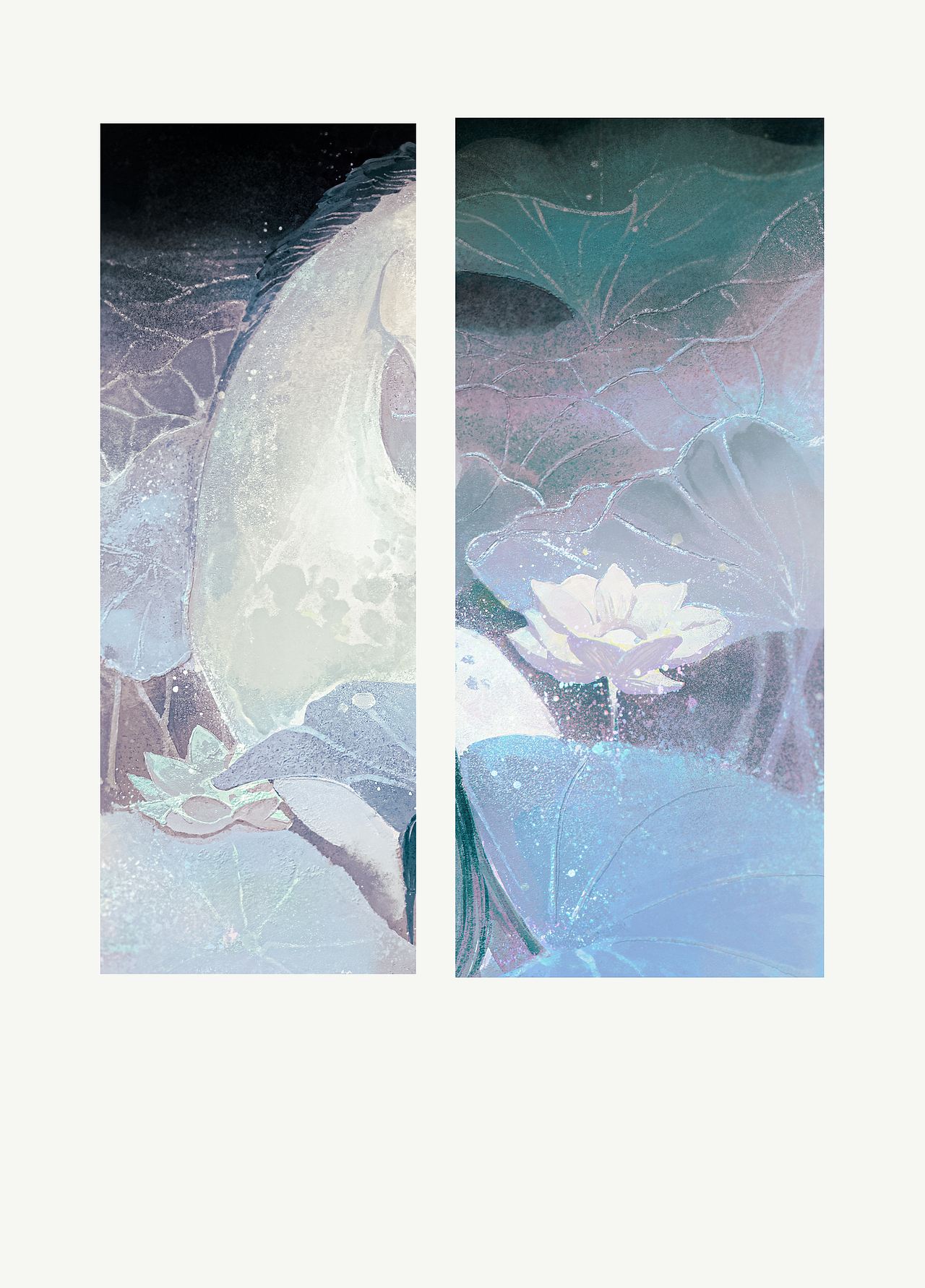 雪白马仿岩彩插画（图ZMjg0MTk5ODI4） - 绘画 - 站酷设计师眠雨fuyumiya原创素材 - 站酷ZCOOL