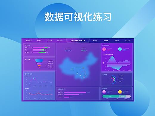 大屏幕数据可视化