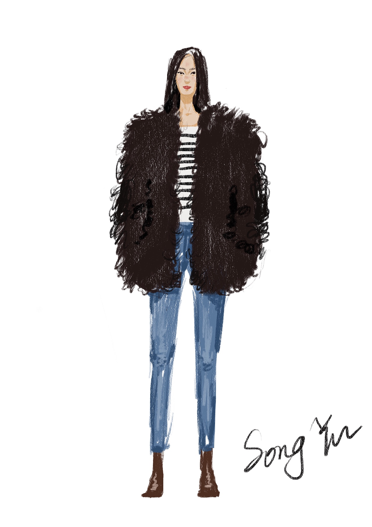 美丽的衣服（图ZMjIxMTU5ODI0） - 创作习作 - 站酷设计师HazelGuo原创素材 - 站酷ZCOOL