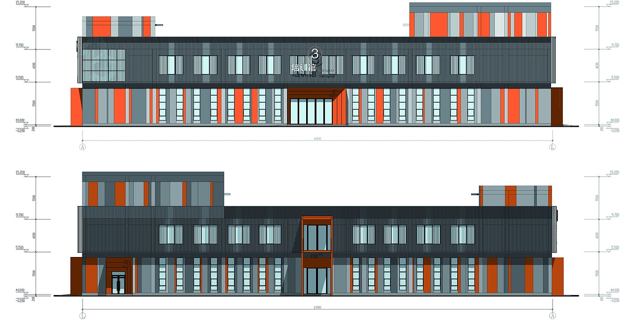 宜昌市夷陵区三峡研学培训中心建筑改造方案设计（图ZMjI3OTkyMjky） - 建筑设计 - 站酷设计师宫树原创素材 - 站酷ZCOOL
