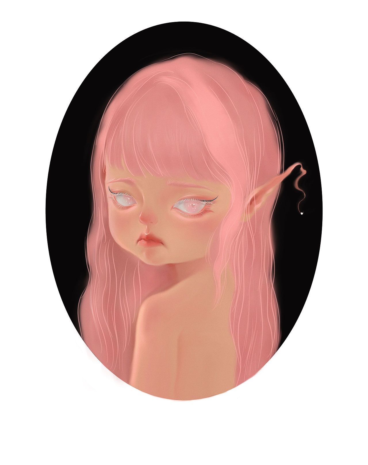 KALA（珍珠耳饰的少女）人物设计（图ZMjcwNDQxMjIw） - 商业插画 - 站酷设计师白手星年原创素材 - 站酷ZCOOL