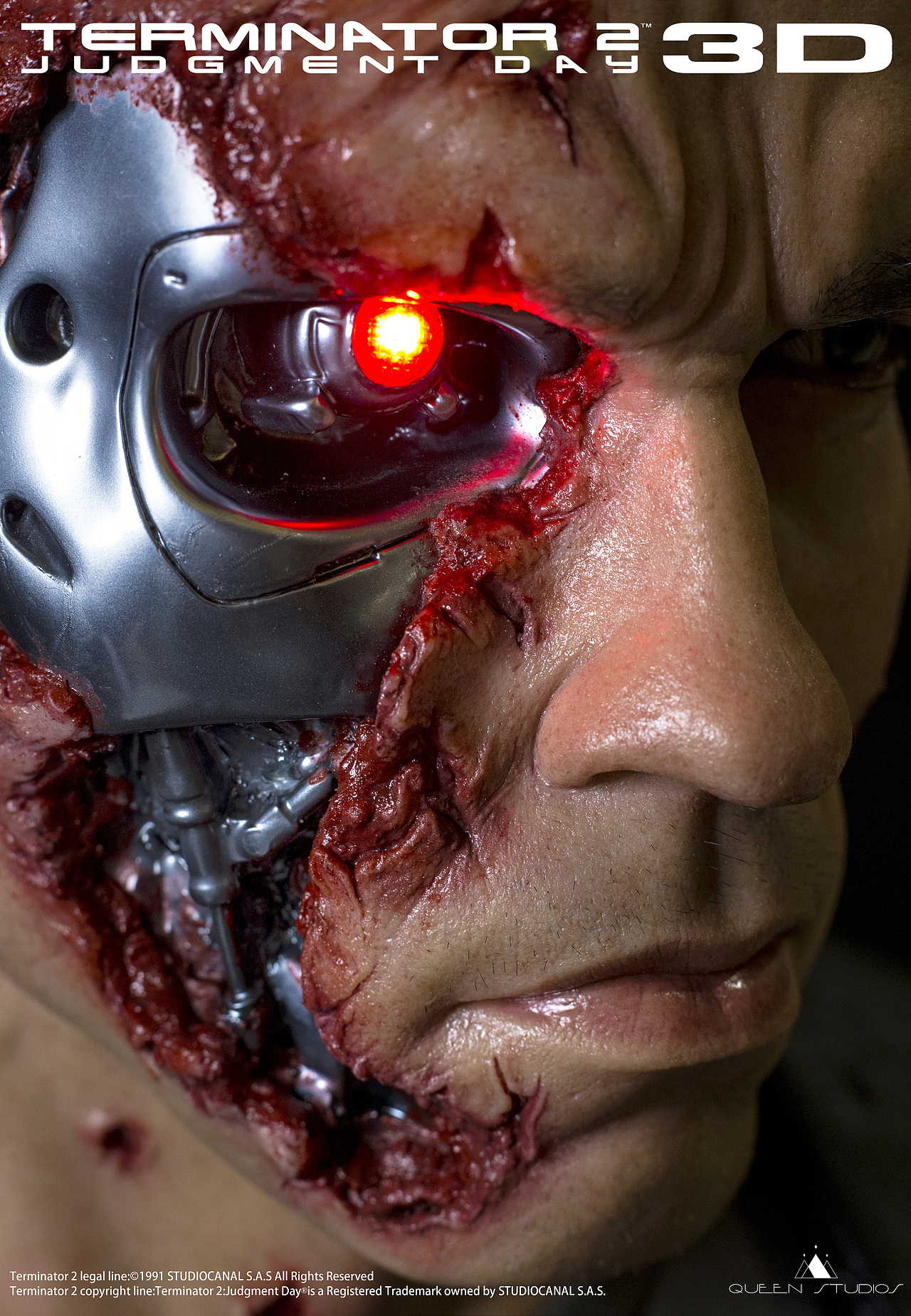 queenstudios | 《终结者:t800》1:1胸像