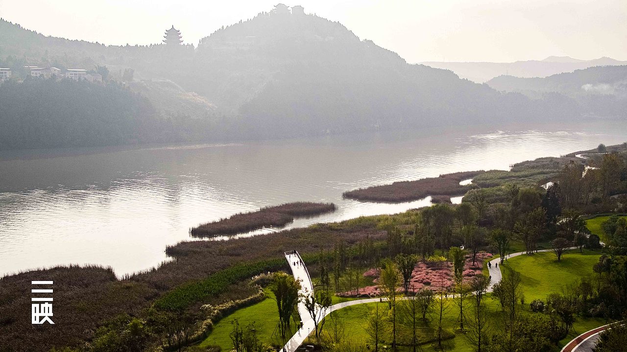 南部县禹迹岛湿地公园（图ZMjU5NjE1MDM2） - 环境/建筑摄影 - 站酷设计师建筑摄影师黄鹏程原创素材 - 站酷ZCOOL