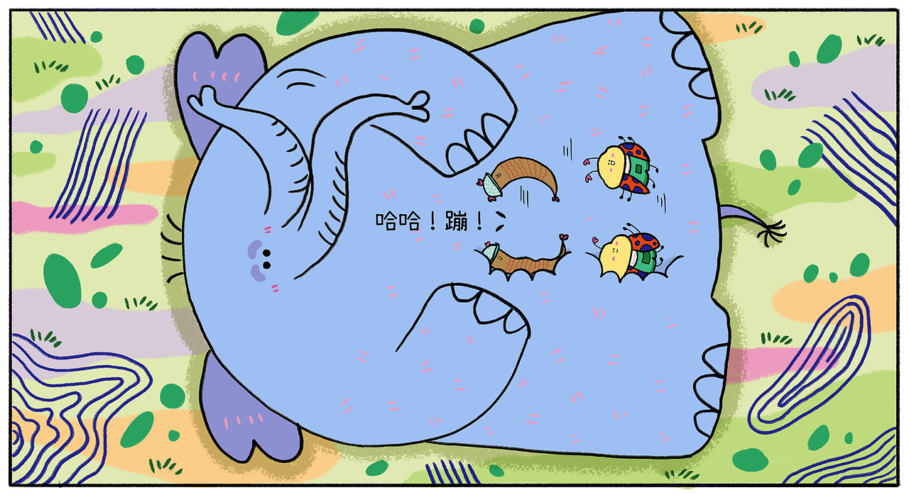 【原创治愈漫画】17 蹦床