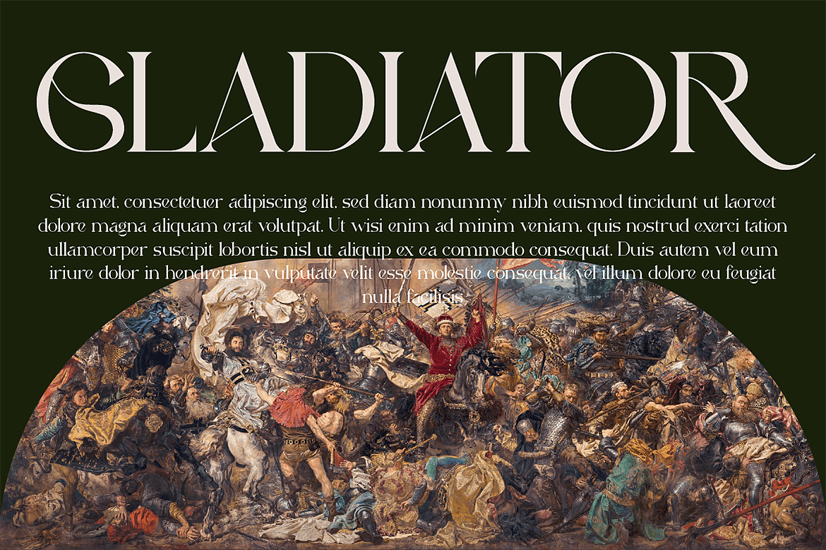 Modern Display Serif Font