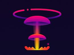 漸變與寫實圖標