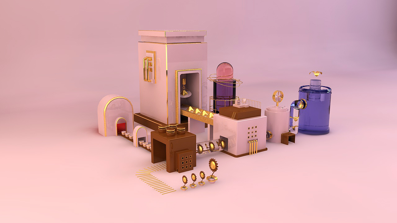 C4D練習(xí)（圖ZMTI1NTE4OTI0） - 場景 - 站酷設(shè)計師元力覺醒戰(zhàn)略包裝原創(chuàng)素材 - 站酷ZCOOL