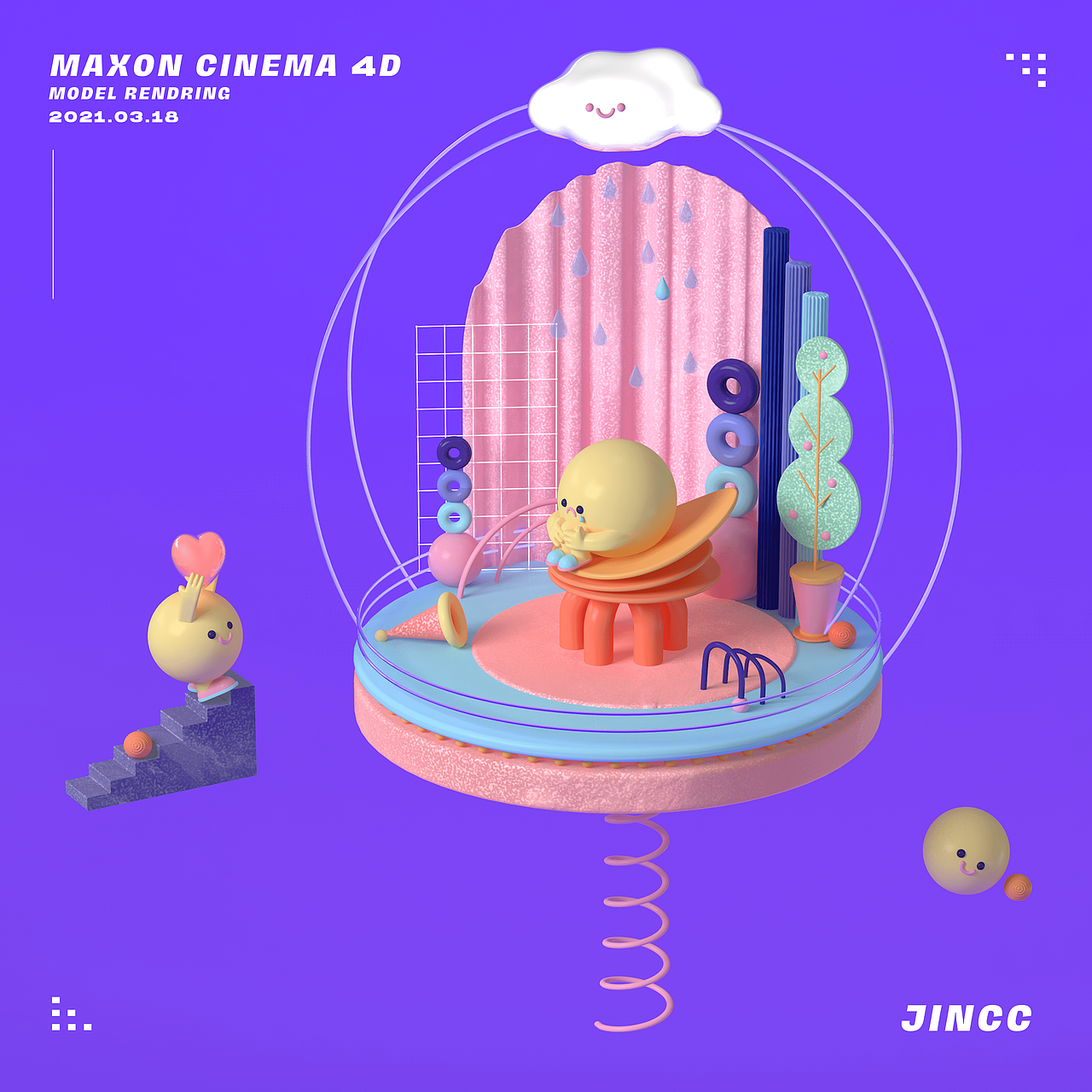 2021作品集（图ZMjgyOTg4ODk2） - 商业插画 - 站酷设计师无情打卡机原创素材 - 站酷ZCOOL