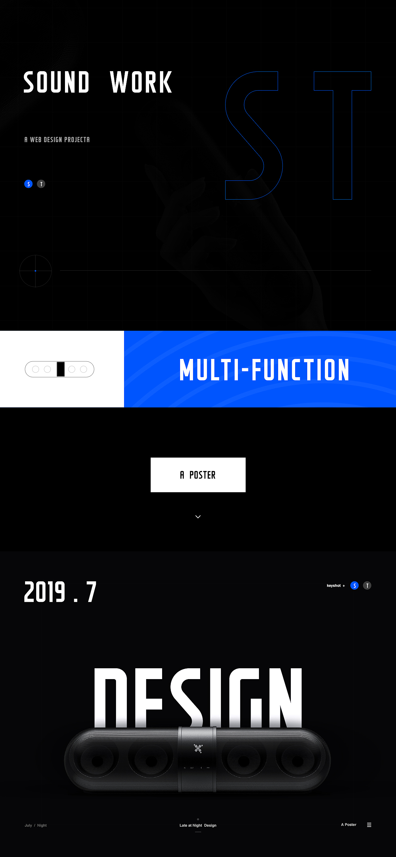 一款音响视觉设计（图ZMTY3NDkxNjUy） - 电商 - 站酷设计师半位辣鸡原创素材 - 站酷ZCOOL