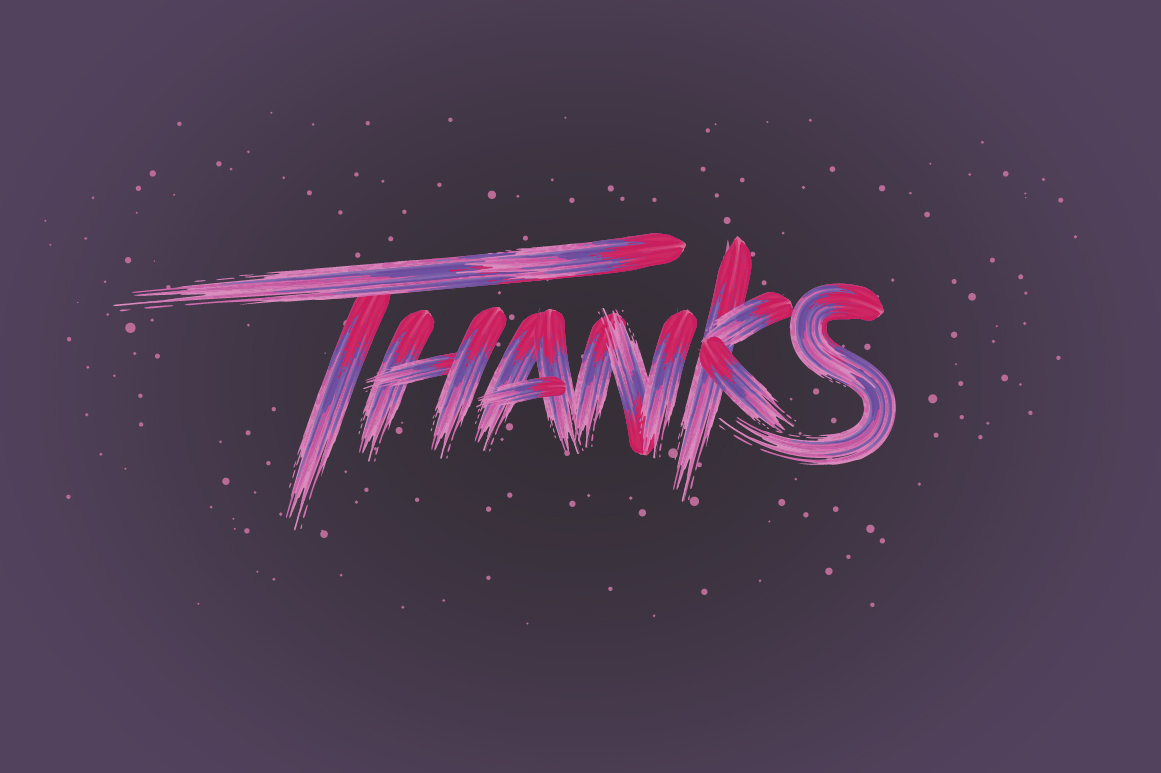 多色混合油漆ai笔刷可以刷出炫酷的艺术字,很多小伙伴不知道怎么用