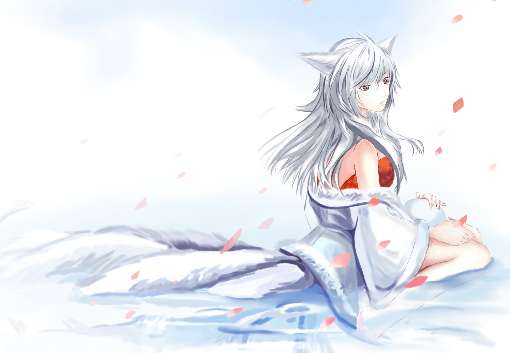 lol阿狸手绘临摹