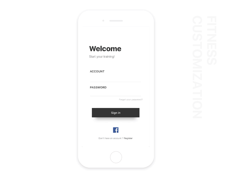Deep Fitness App Design（图ZODQyNzcxODQ=） - APP界面 - 站酷设计师zanwei_guo原创素材 - 站酷ZCOOL