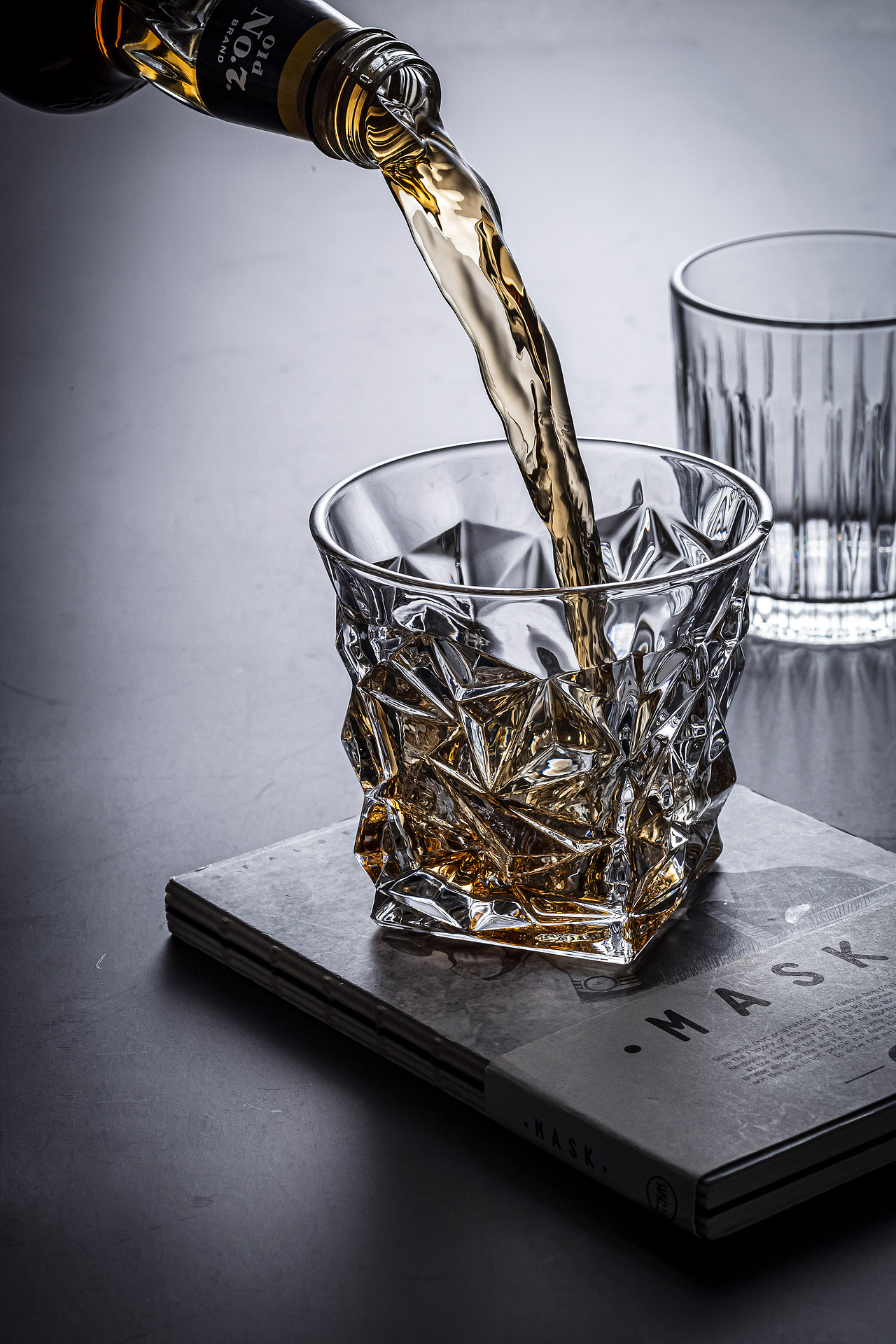 花纹威士忌杯