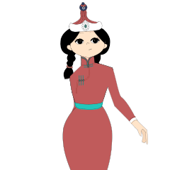 微信表情《乌拉特姑娘第二弹》（图ZMjM4NDU1MTY4） - 网络表情 - 站酷设计师MohoMan原创素材 - 站酷ZCOOL