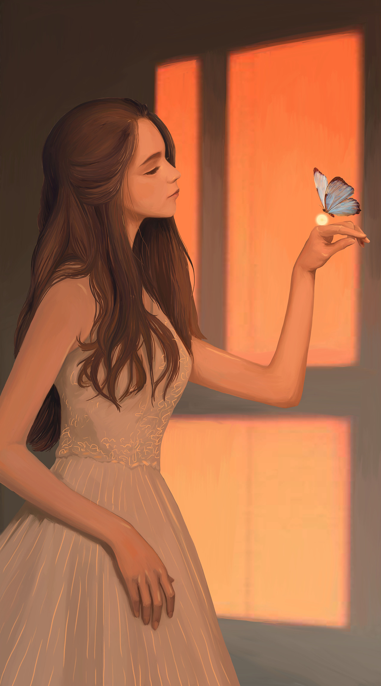 插画—光与蝶未续