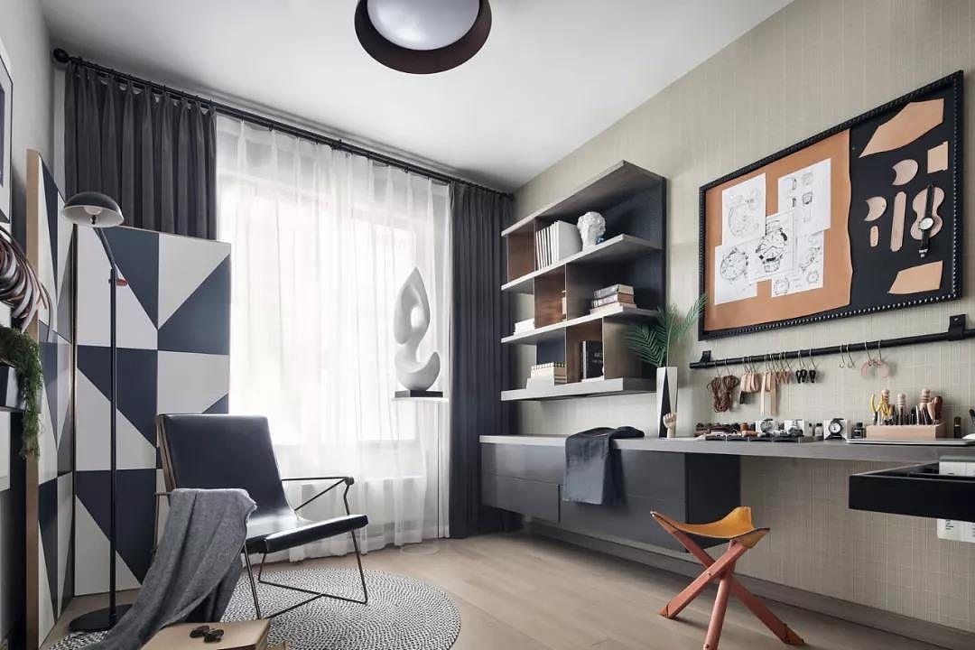 166㎡现代轻奢风,精致简约,演绎时尚都市风!